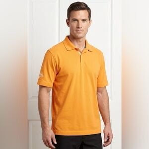 Callaway Vibrant Orange Men's Polo Shirt